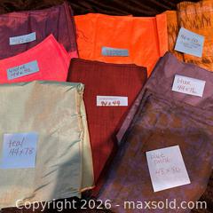MaxSold Auction: India Raw Silk, Saris, Textiles  - With a Story  - Webster (New York, USA) PARTNER MANAGED Estate Sale Online Auction - Everwild View