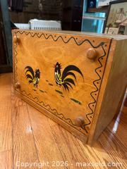 MaxSold Auction: MC Woodpecker Woodward Bread Box - Webster (New York, USA) PARTNER MANAGED Estate Sale Online Auction - Everwild View