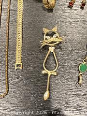 MaxSold Auction: Vintage Jewlery - Gold, Cat Pin - Webster (New York, USA) PARTNER MANAGED Estate Sale Online Auction - Everwild View