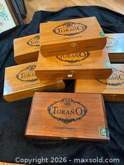 MaxSold Auction: Wooden Cigar Boxes  - Webster (New York, USA) PARTNER MANAGED Estate Sale Online Auction - Everwild View