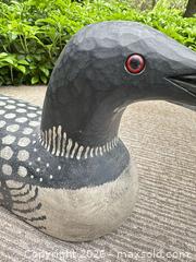 MaxSold Auction: Wooden Decoy Loon - WJ Church - Webster (New York, USA) PARTNER MANAGED Estate Sale Online Auction - Everwild View
