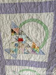MaxSold Auction: 1940's Flower Basket Quilt - Perth (Ontario, Canada) SELLER MANAGED Downsizing Online Auction - Orchard Crescent