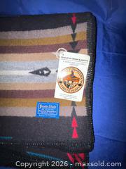 MaxSold Auction: Pendleton Wool Blanket, Native American/Southwestern 64 x 80 (2) - Littleton (Colorado, USA) PARTNER MANAGED Downsizing Online Auction - West Easter Place