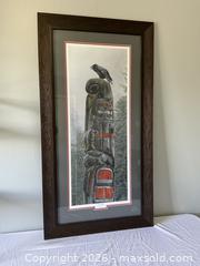 MaxSold Auction: Framed Limited Edition Print "Storyteller" by T. Isaac - Langford (British Columbia, Canada) SELLER MANAGED Downsizing Online Auction - Goldstream Avenue (CONDO)