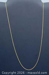 MaxSold Auction: 14 KT Yellow Gold Cable Necklace Chain - Ottawa (Ontario, Canada) PARTNER MANAGED Downsizing Online Auction - Fallowfield Road