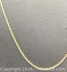 MaxSold Auction: 14 KT Yellow Gold Cable Necklace Chain - Ottawa (Ontario, Canada) PARTNER MANAGED Downsizing Online Auction - Fallowfield Road
