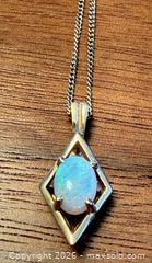 MaxSold Auction: 14 Kt Yellow Opal Pendant Necklace - Ottawa (Ontario, Canada) PARTNER MANAGED Downsizing Online Auction - Fallowfield Road