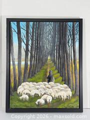 MaxSold Auction: Elizabeth Nanainga signed Oil on Canvas - Ottawa (Ontario, Canada) PARTNER MANAGED Downsizing Online Auction - Fallowfield Road