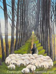 MaxSold Auction: Elizabeth Nanainga signed Oil on Canvas - Ottawa (Ontario, Canada) PARTNER MANAGED Downsizing Online Auction - Fallowfield Road