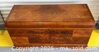 MaxSold Auction: Lane Mid-Century Walnut Tone Cedar-Lined Blanket Chest - Ottawa (Ontario, Canada) PARTNER MANAGED Downsizing Online Auction - Fallowfield Road