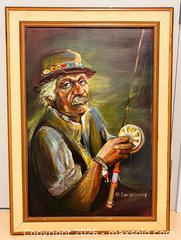 MaxSold Auction: Original Oil Portrait of Fisherman Signed M. Brestrowsky - Ottawa (Ontario, Canada) PARTNER MANAGED Downsizing Online Auction - Fallowfield Road