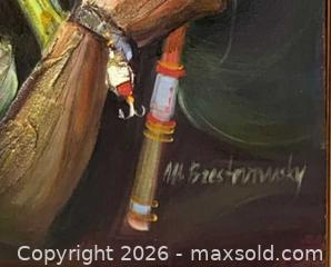 MaxSold Auction: Original Oil Portrait of Fisherman Signed M. Brestrowsky - Ottawa (Ontario, Canada) PARTNER MANAGED Downsizing Online Auction - Fallowfield Road