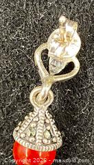 MaxSold Auction: Sterling Silver Dangle Earrings with Mother-of-Pearl & Marcasite - Ottawa (Ontario, Canada) PARTNER MANAGED Downsizing Online Auction - Fallowfield Road