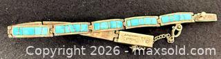 MaxSold Auction: Sterling Silver & Turquoise Jewelry Set by Calvin Begay - Ottawa (Ontario, Canada) PARTNER MANAGED Downsizing Online Auction - Fallowfield Road