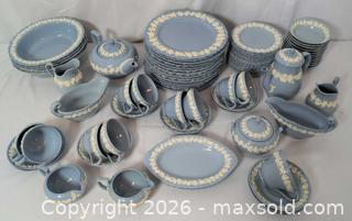 MaxSold Auction: Wedgwood Jasperware Light Blue Tea & Dinnerware Set (Lot) - Ottawa (Ontario, Canada) PARTNER MANAGED Downsizing Online Auction - Fallowfield Road