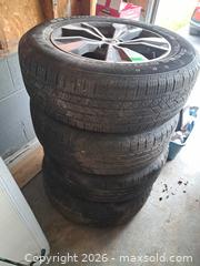 MaxSold Auction: Set of 4 18in Alloy Wheels with 225/65R18 Continental Tires - Kingston (Ontario, Canada) SELLER MANAGED Downsizing Online Auction -  Roosevelt Drive