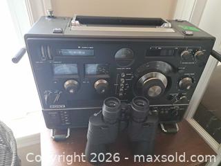 MaxSold Auction: Sony CRF-320 Shortwave Radio & Compact Binoculars Lot - Kingston (Ontario, Canada) SELLER MANAGED Downsizing Online Auction -  Roosevelt Drive