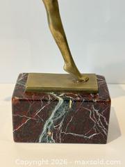 MaxSold Auction: Art Deco Bronze Nude Dancer Sculpture on Marble Base 1 of 2  - East York (Ontario, Canada) PARTNER MANAGED Estate Sale Online Auction -  Forest Hill