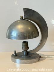 MaxSold Auction: Art Deco Chrome Table Lamp  - East York (Ontario, Canada) PARTNER MANAGED Estate Sale Online Auction -  Forest Hill