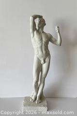 MaxSold Auction: Auguste Rodin “The Age of Bronze” Nude Male Sculpture Replica - East York (Ontario, Canada) PARTNER MANAGED Estate Sale Online Auction -  Forest Hill