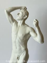 MaxSold Auction: Auguste Rodin “The Age of Bronze” Nude Male Sculpture Replica - East York (Ontario, Canada) PARTNER MANAGED Estate Sale Online Auction -  Forest Hill