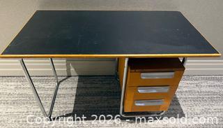 MaxSold Auction: Bauhaus Style Tubular Steel Office Desk - East York (Ontario, Canada) PARTNER MANAGED Estate Sale Online Auction -  Forest Hill
