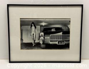 MaxSold Auction: Helmut Newton "Hollywood 1976 Cadillac in Garage" 1976 Female Nude Print - East York (Ontario, Canada) PARTNER MANAGED Estate Sale Online Auction -  Forest Hill