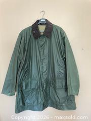 MaxSold Auction: Men’s Green Barbour Jacket XL  - East York (Ontario, Canada) PARTNER MANAGED Estate Sale Online Auction -  Forest Hill