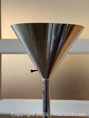 MaxSold Auction: Minimalist Polished Chrome Torchiere Floor Lamp - East York (Ontario, Canada) PARTNER MANAGED Estate Sale Online Auction -  Forest Hill