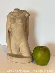 MaxSold Auction: Signed Female Nude Torso Sculpture  - East York (Ontario, Canada) PARTNER MANAGED Estate Sale Online Auction -  Forest Hill
