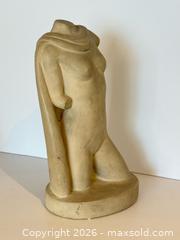 MaxSold Auction: Signed Female Nude Torso Sculpture  - East York (Ontario, Canada) PARTNER MANAGED Estate Sale Online Auction -  Forest Hill