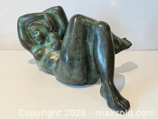 MaxSold Auction: Venere Nascente Reclining Female Nude Bronze Sculpture Signed + Numbered - East York (Ontario, Canada) PARTNER MANAGED Estate Sale Online Auction -  Forest Hill