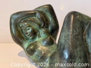 MaxSold Auction: Venere Nascente Reclining Female Nude Bronze Sculpture Signed + Numbered - East York (Ontario, Canada) PARTNER MANAGED Estate Sale Online Auction -  Forest Hill