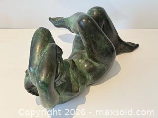 MaxSold Auction: Venere Nascente Reclining Female Nude Bronze Sculpture Signed + Numbered - East York (Ontario, Canada) PARTNER MANAGED Estate Sale Online Auction -  Forest Hill