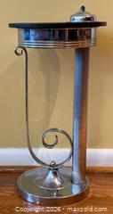 MaxSold Auction: Vintage Art Deco Chrome Standing Ashtray Table  - East York (Ontario, Canada) PARTNER MANAGED Estate Sale Online Auction -  Forest Hill