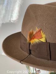 MaxSold Auction: Vintage Borsalino Felt Fedora Hat – "The Hatter" Toronto – Size 7 5/8 - East York (Ontario, Canada) PARTNER MANAGED Estate Sale Online Auction -  Forest Hill
