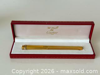 MaxSold Auction: Vintage Cartier Vendome Trinity Pen  - East York (Ontario, Canada) PARTNER MANAGED Estate Sale Online Auction -  Forest Hill