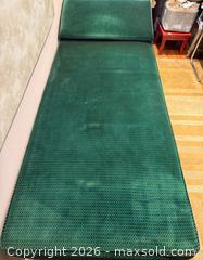 MaxSold Auction: Vintage MCM Style IKEA Emerald Green Daybed with Chrome Legs  - East York (Ontario, Canada) PARTNER MANAGED Estate Sale Online Auction -  Forest Hill