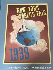 MaxSold Auction: Vintage Style 1939 New York World’s Fair Poster - East York (Ontario, Canada) PARTNER MANAGED Estate Sale Online Auction -  Forest Hill