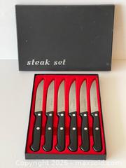 MaxSold Auction: Wüsthof Steak Knife Set (6-Piece) + King Deluxe #1200 Japanese Waterstone - East York (Ontario, Canada) PARTNER MANAGED Estate Sale Online Auction -  Forest Hill