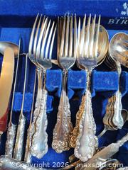 MaxSold Auction: Birks Silver-Plated Ornate Floral Flatware - Assorted Pieces A - Mississauga (Ontario, Canada) Moving Online Auction - Pond Street
