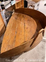 MaxSold Auction: Large Reclaimed Solid Wood Decorative Table D - Mississauga (Ontario, Canada) Moving Online Auction - Pond Street