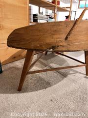 MaxSold Auction: Large Reclaimed Solid Wood Decorative Table D - Mississauga (Ontario, Canada) Moving Online Auction - Pond Street