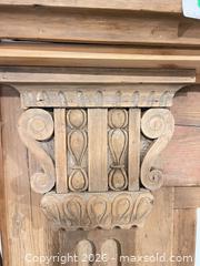 MaxSold Auction: Solid Wood Classical/Corinthian Mantel Surround D - Mississauga (Ontario, Canada) Moving Online Auction - Pond Street