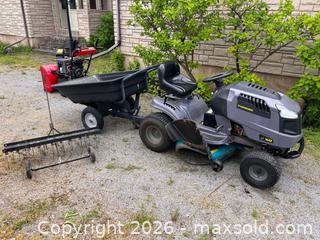 MaxSold Auction: Yardworks Riding Lawn Mower C - Ajax (Ontario, Canada) Estate Sale Online Auction - Ontoro Boulevard