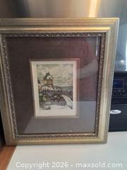 MaxSold Auction: "Quebec from the Citadel" by Nicholas Hornyansky (Hungarian-Canadian, 1896–1965) - Toronto (Ontario, Canada) SELLER MANAGED Downsizing Online Auction - Nipigon Avenue