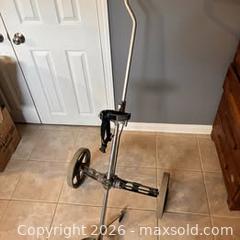 MaxSold Auction: Bag Boy Golf Push Cart - Essa (Ontario, Canada) SELLER MANAGED Reseller Online Auction - Stonemount Crescent