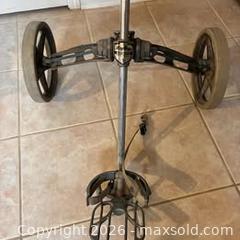 MaxSold Auction: Bag Boy Golf Push Cart - Essa (Ontario, Canada) SELLER MANAGED Reseller Online Auction - Stonemount Crescent