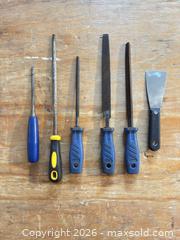 MaxSold Auction: Lot of Assorted Files & Rasps with Handles - Essa (Ontario, Canada) SELLER MANAGED Reseller Online Auction - Stonemount Crescent
