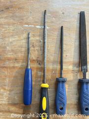 MaxSold Auction: Lot of Assorted Files & Rasps with Handles - Essa (Ontario, Canada) SELLER MANAGED Reseller Online Auction - Stonemount Crescent